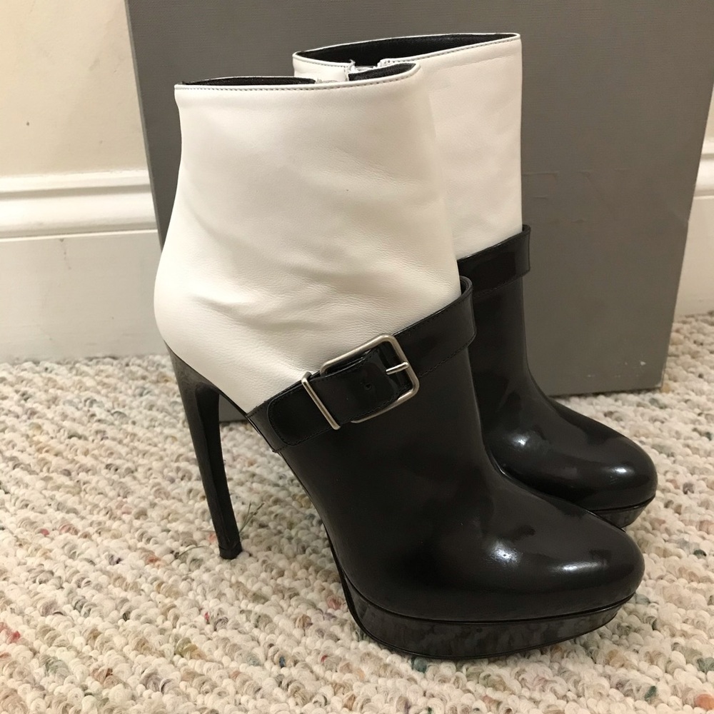 ๐ Alexander McQueen platform ankle boots booties - Picture 2 of 8